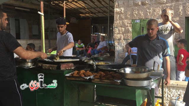  فيديو : اجواء اليوم الثالث في سوق كفرقاسم الرمضاني  التقليدي التراثي